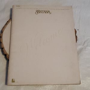 Santana Sheet Music Book Screen Gems Welcome 1974